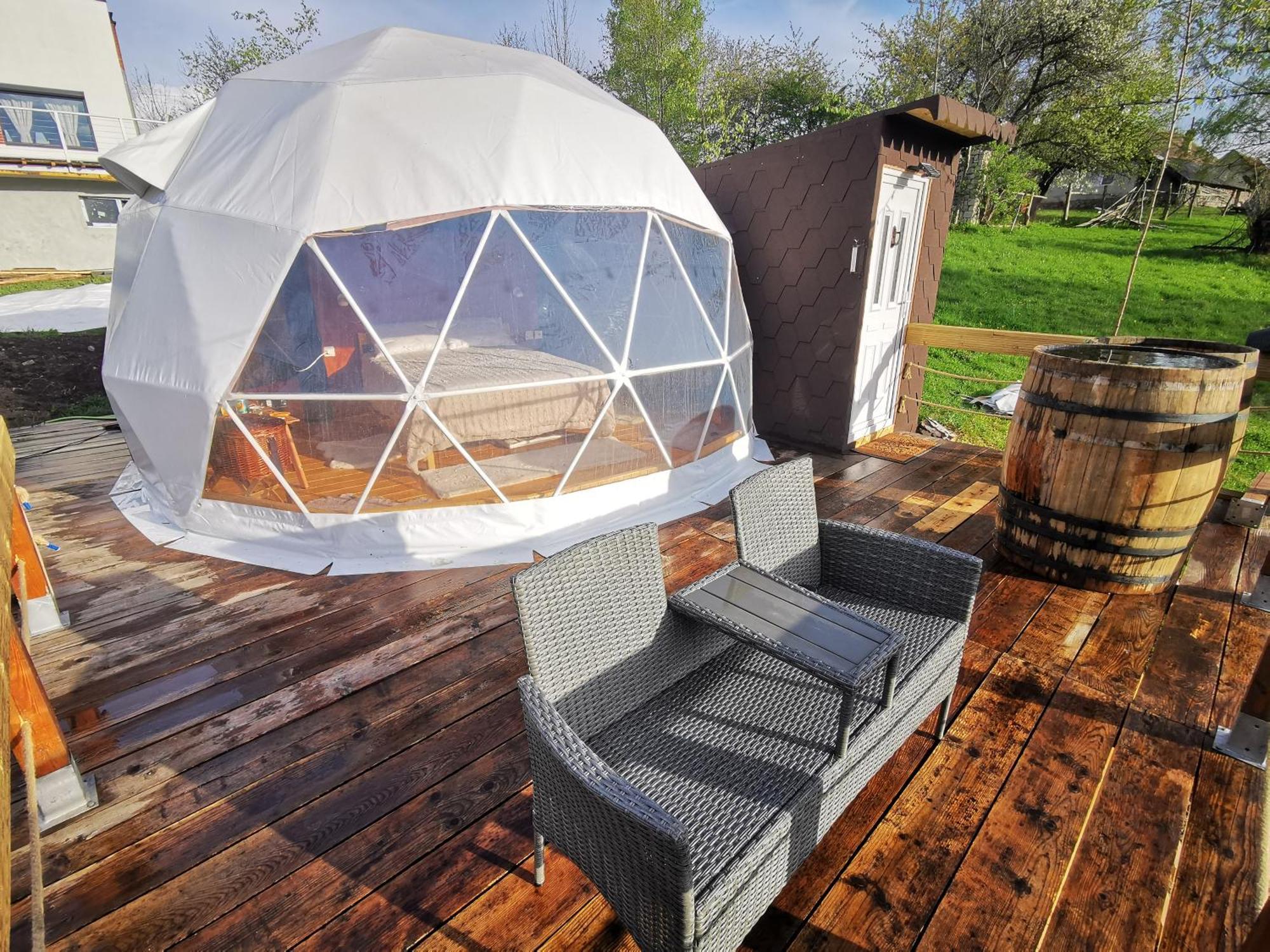 Hotel Glamping Zazen Drumu Carului Exteriér fotografie