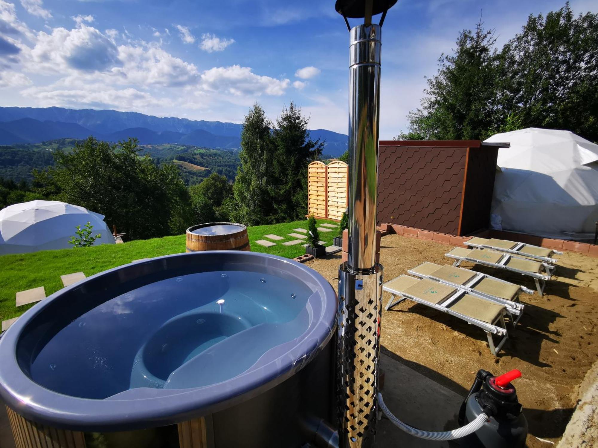 Hotel Glamping Zazen Drumu Carului Exteriér fotografie