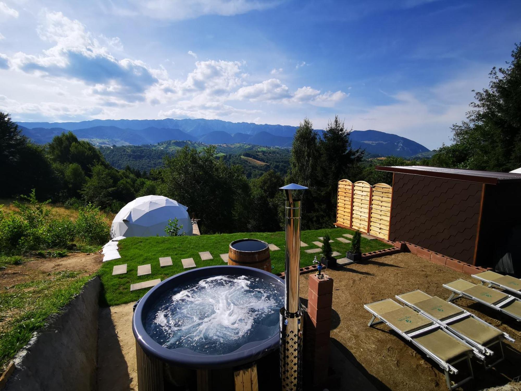 Hotel Glamping Zazen Drumu Carului Exteriér fotografie