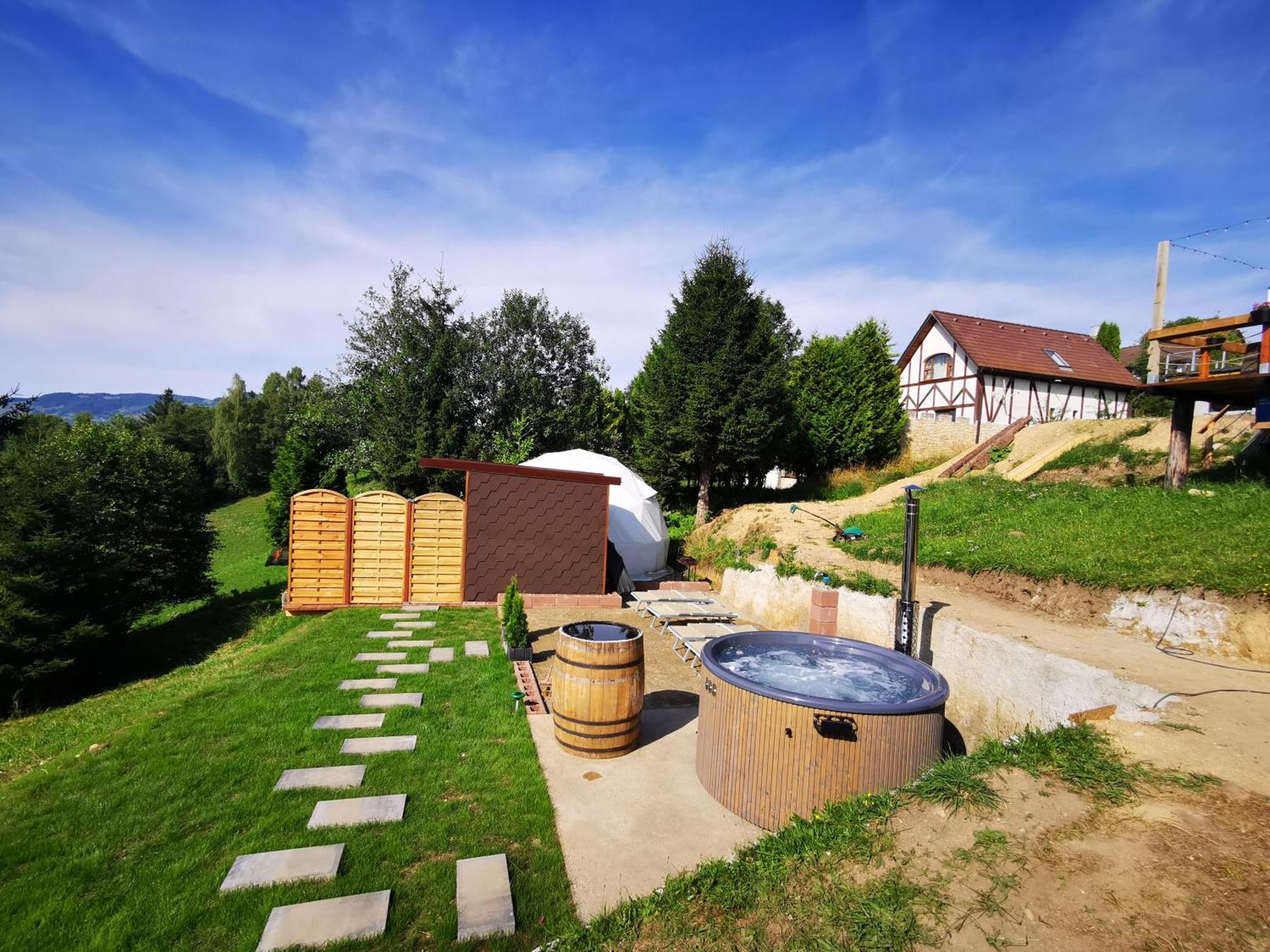 Hotel Glamping Zazen Drumu Carului Exteriér fotografie